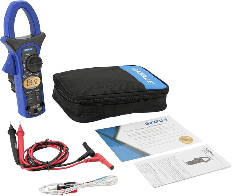 Gazelle G9204 1000A Auto Range Digital Clamp Meter - Image 3